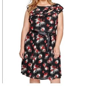 PENNINGTONS LOVE & LEGEND women’s plus size 26 SUMMER floral print DRESS